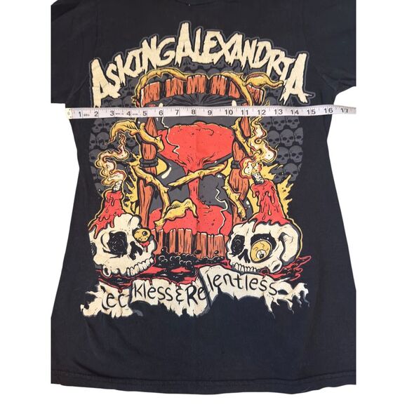 Asking Alexandria Gift For Fans Black T-Shirt Cotton S - Picture 2 of 6